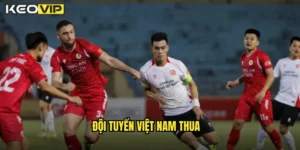 đội tuyển việt nam thua